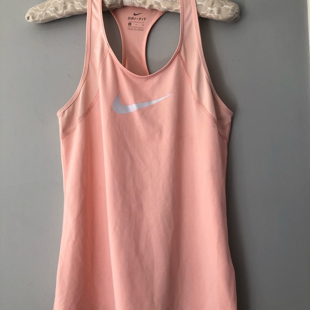 Nike Coral Racerback Dri-FIT Tank Top